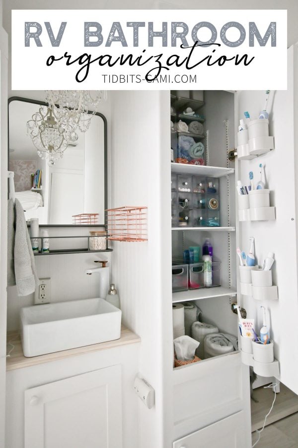 Tiny Home And Rv Bathroom Organization, Rv Bathroom Storage Ideas For Towels
