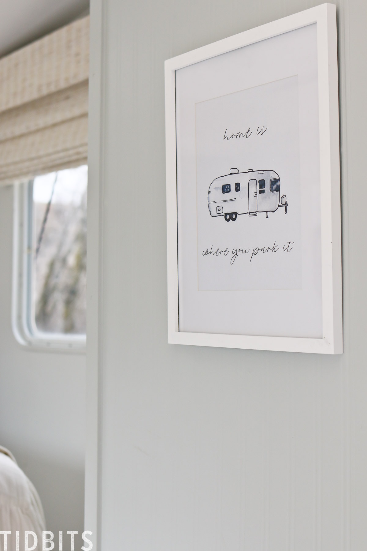 RV Art | Home is where you park it FREE Printable pack