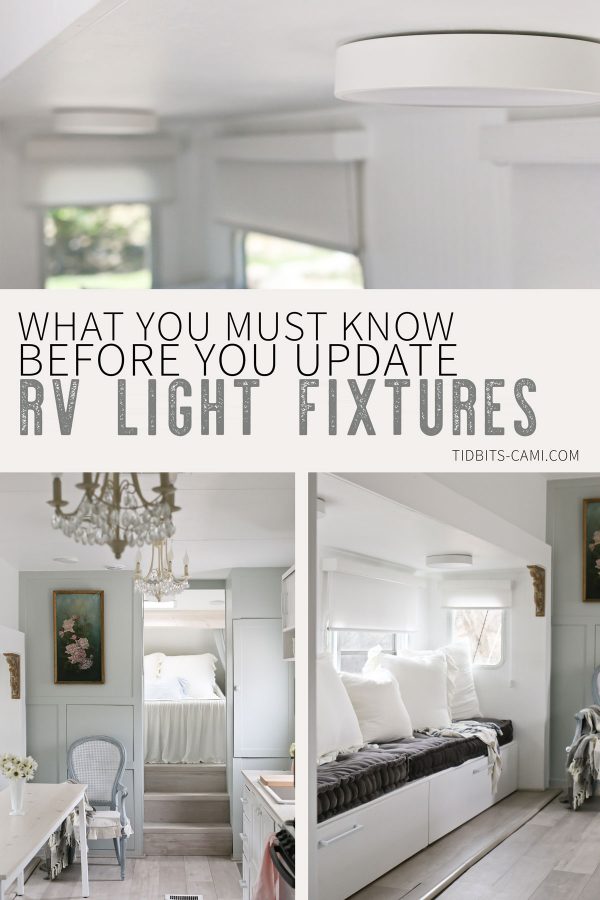What you must know before you update rv light fixtures