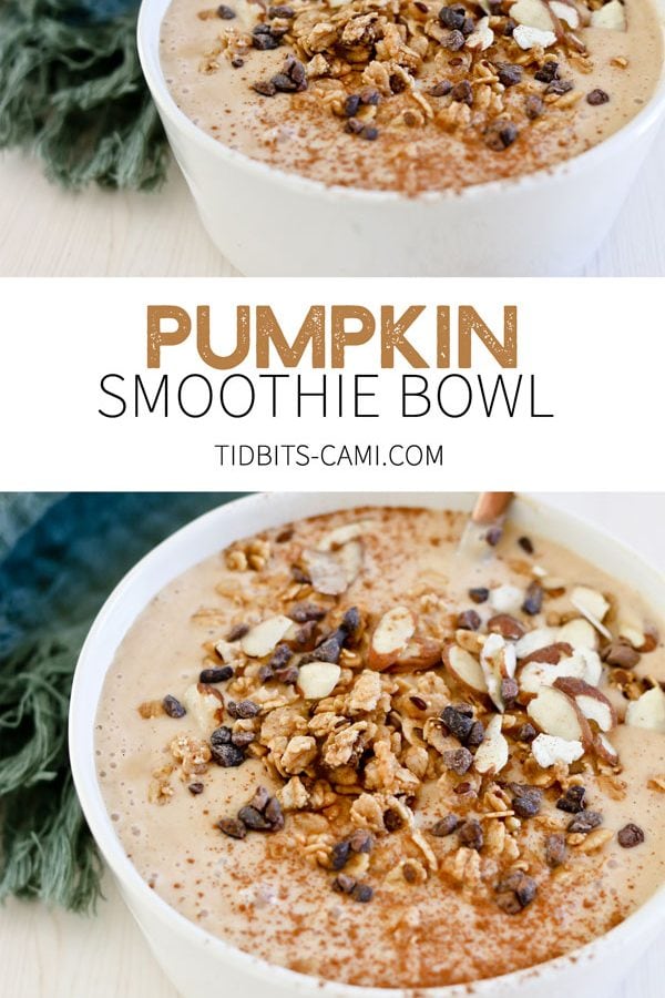Healthy Pumpkin Smoothie Bowl Recipe