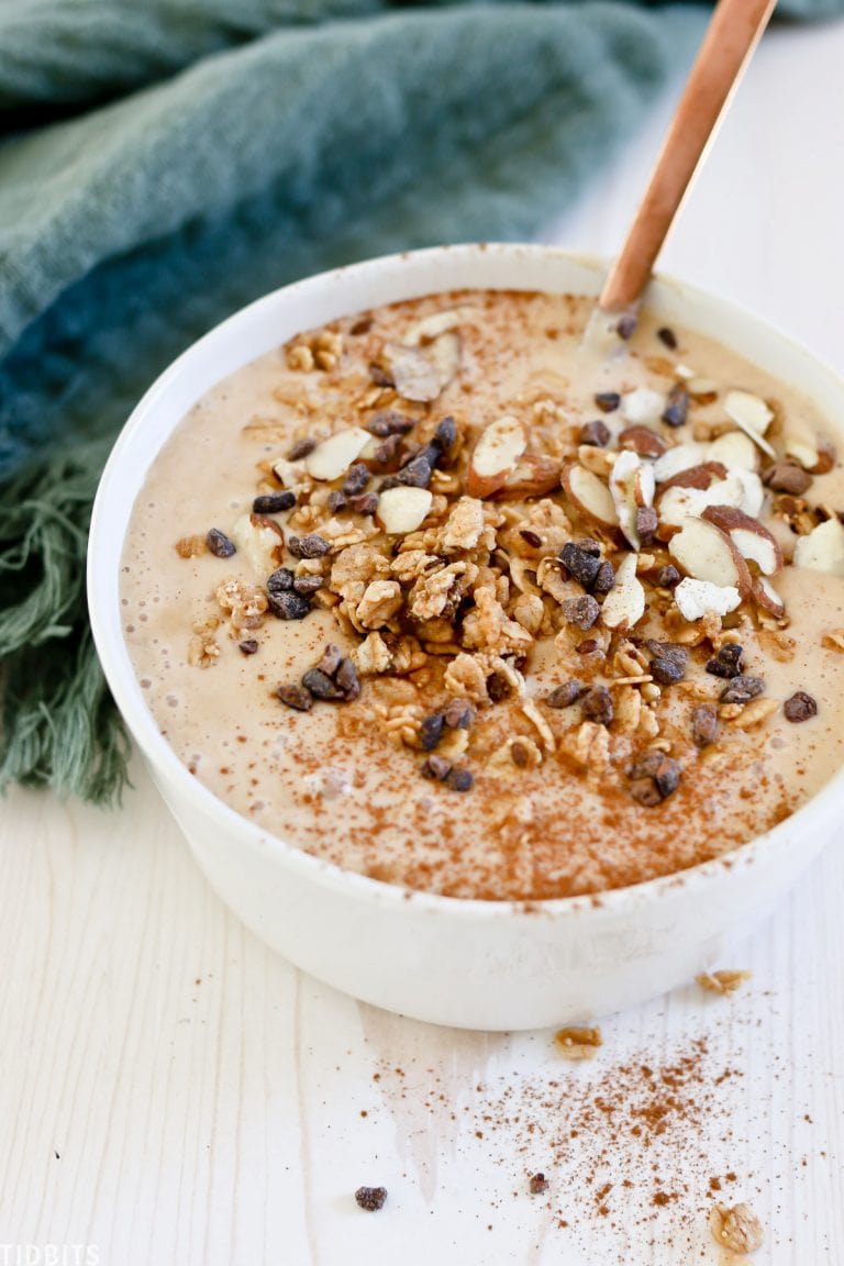 Healthy Pumpkin Smoothie Bowl | Loaded with Nutrition