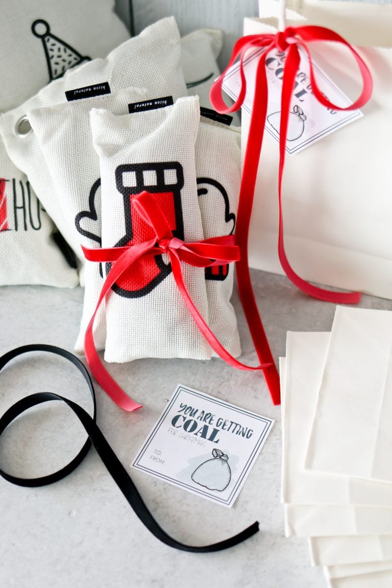 "Coal for Christmas" FREE Printable Gift Tag - Tidbits