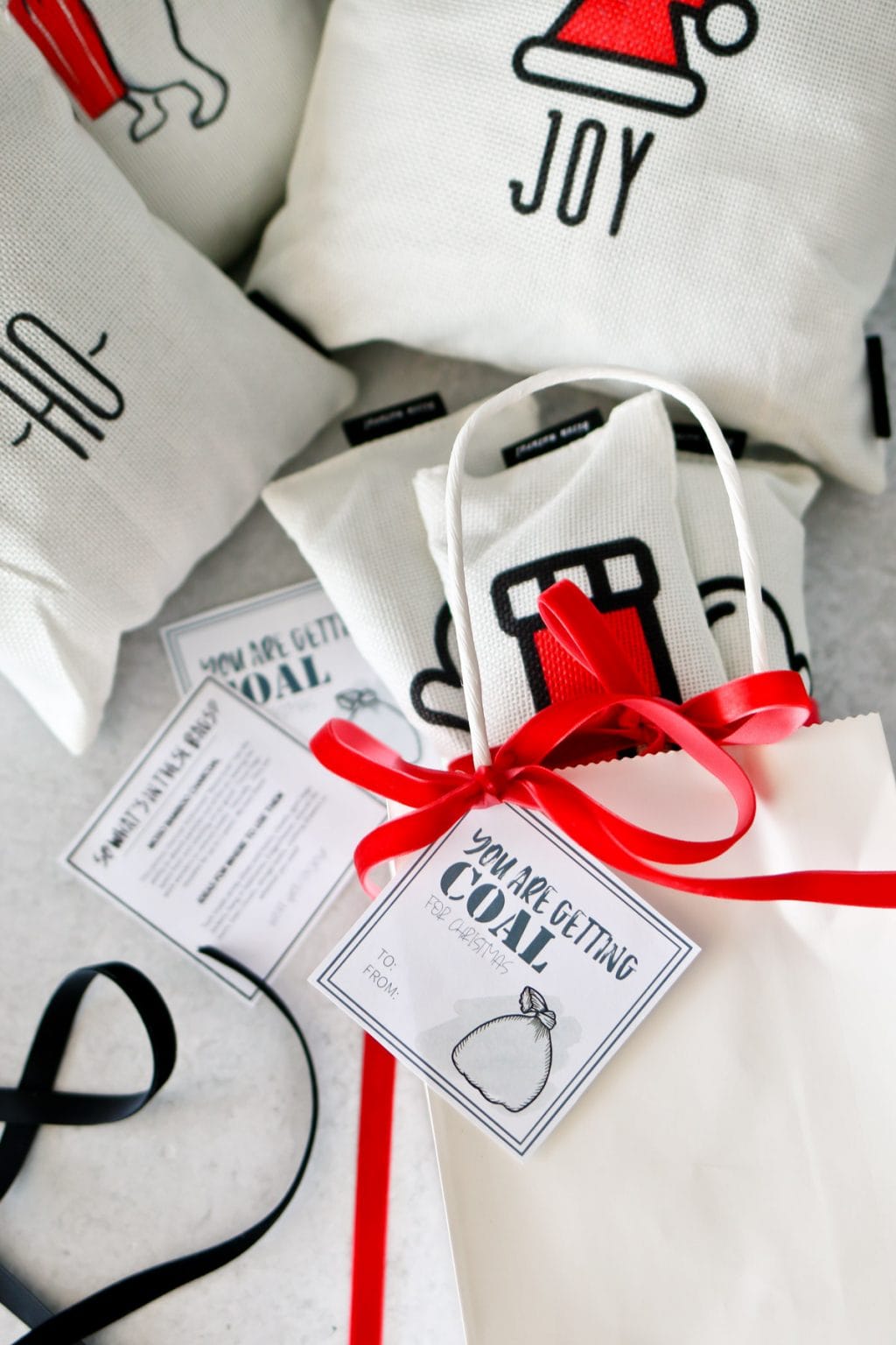 "Coal for Christmas" FREE Printable Gift Tag - Tidbits