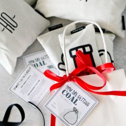 “Coal for Christmas” FREE Printable Gift Tag