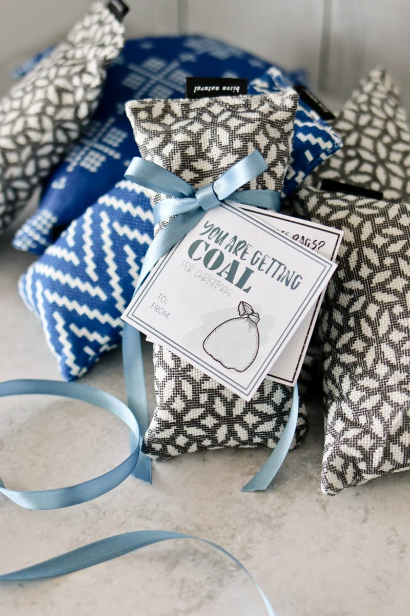 "Coal for Christmas" FREE Printable Gift Tag - Tidbits