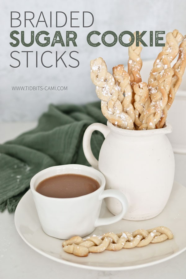 Braided Sugar Cookie Sticks