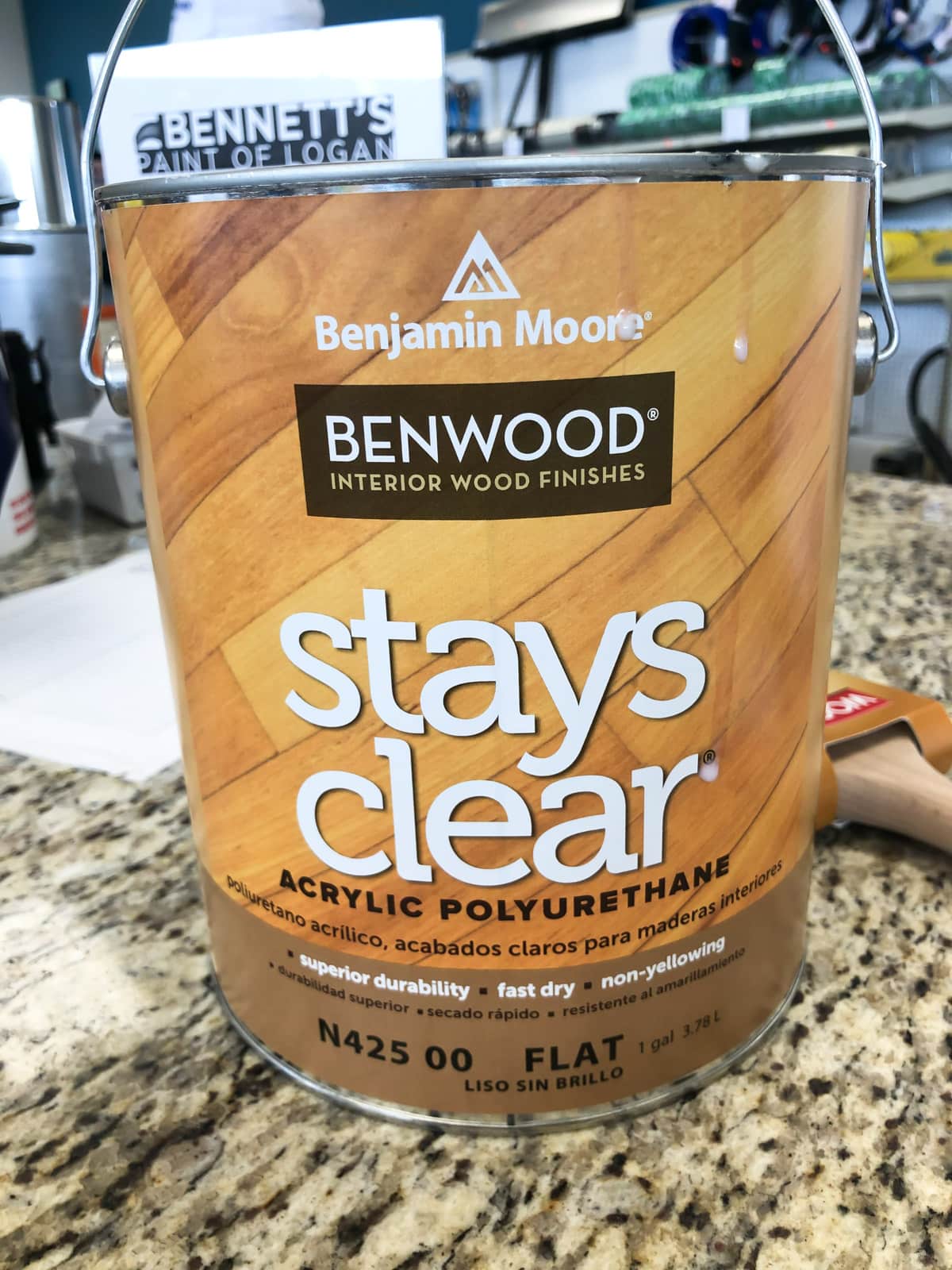benwood interior wood finishes acrylic polyurethane
