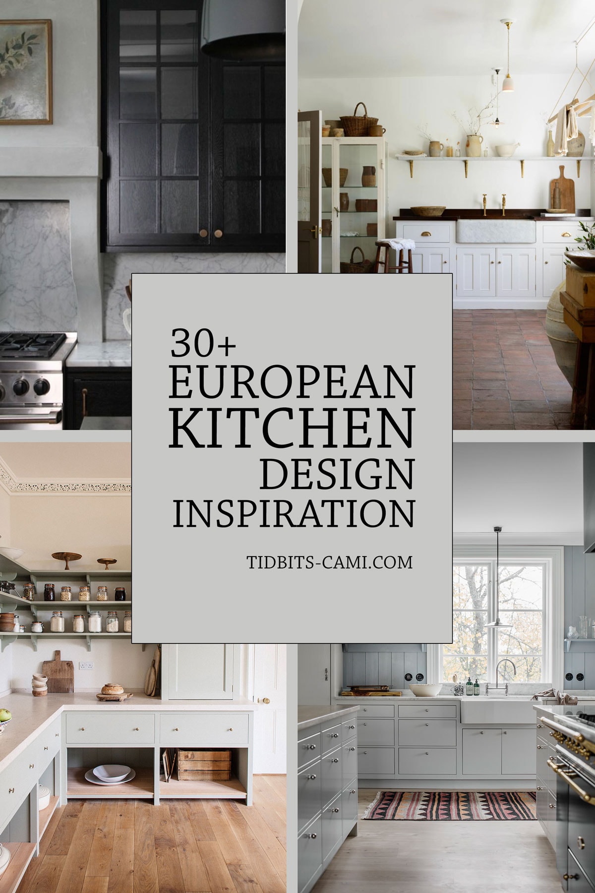 European Kitchen Design Inspiration - Tidbits