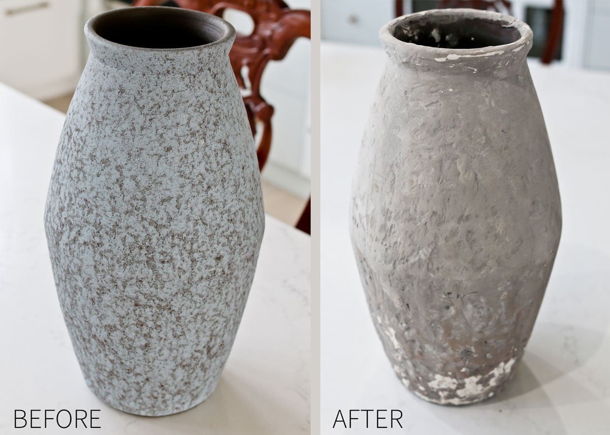 DIY Plaster Vase Makeover | Brand New to Old World Style