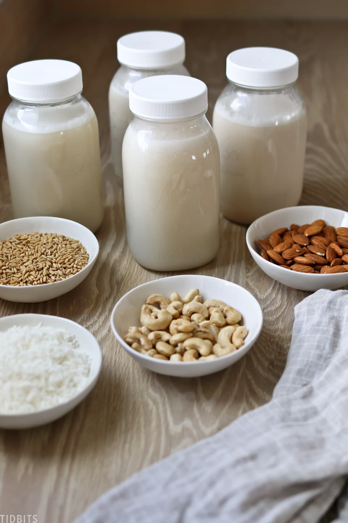 How to Make Almond Milk, Cashew Milk, Oat Milk and Coconut Milk | CRAZY EASY!