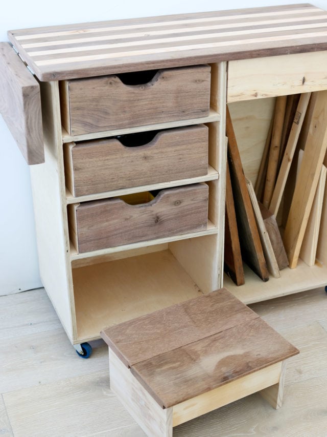 HOW TO MAKE A TOOL STORAGE WORKBENCH FOR KIDS STORY