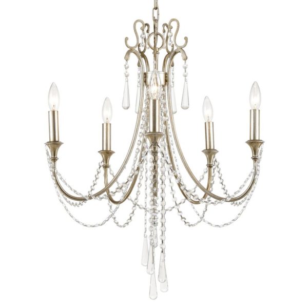 Leta+5+-+Light+Candle+Style+Empire+Chandelier