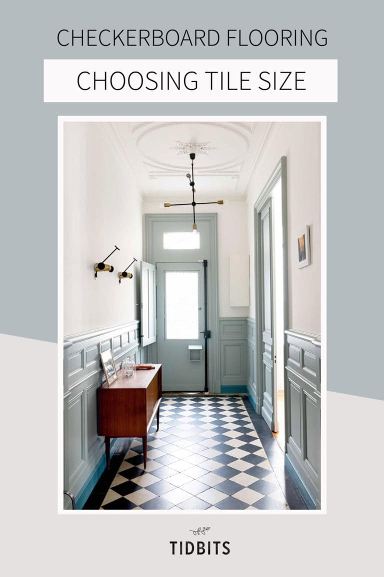 How to Choose the Correct Size of Checkerboard Tile for your Space
