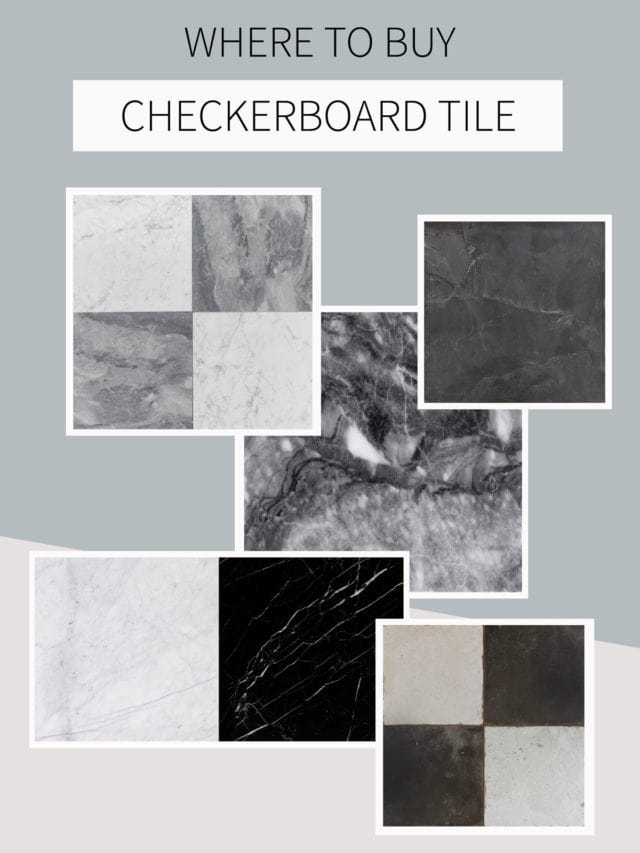 Where To Buy Tile For Checkerboard Floors Story