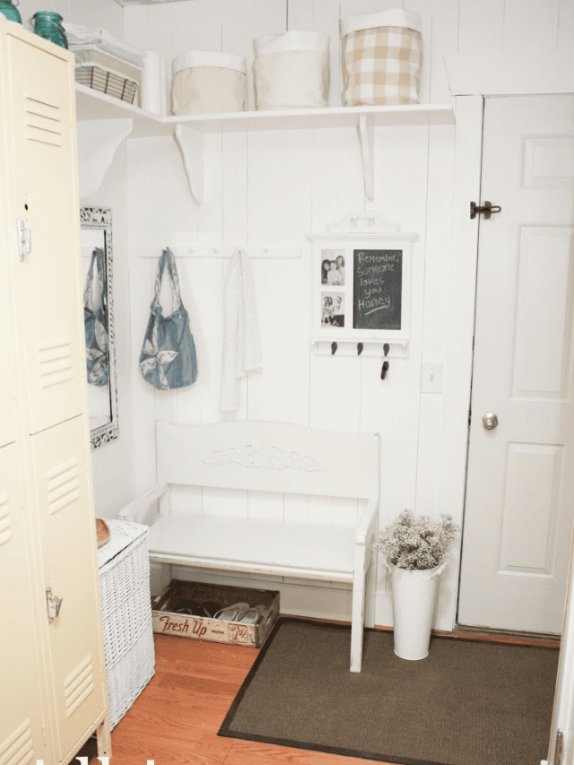 Mudroom Makeover Story