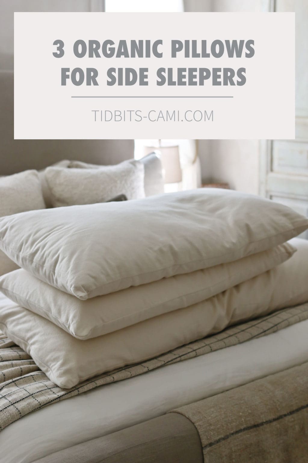 3 Organic Side Sleeper Pillows That You Will Love Tidbits