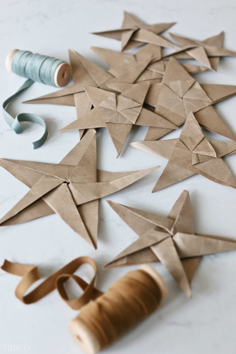 The Easy Way to Make an Origami Star with Video Tutorial