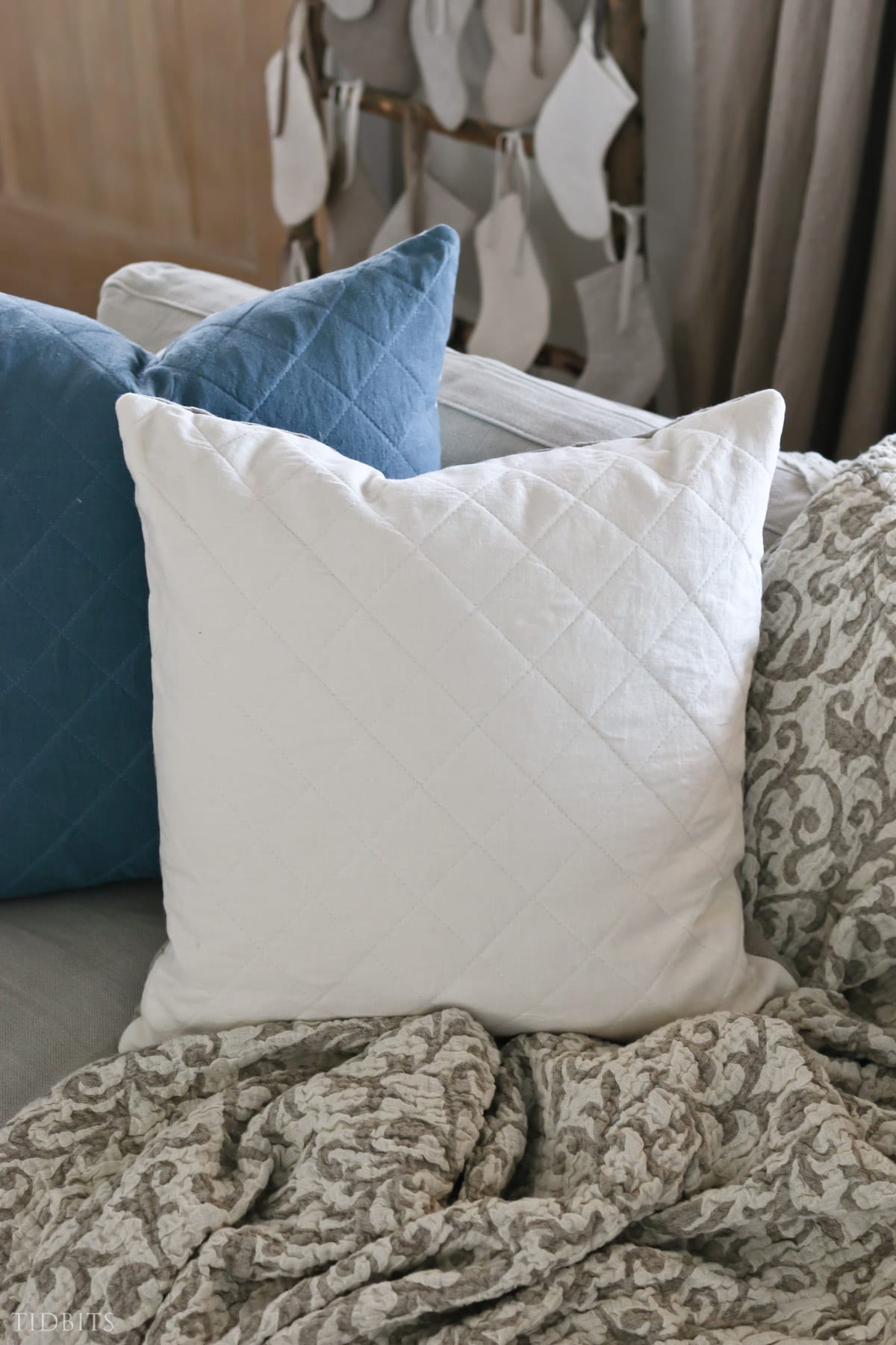 how to make a quilted pillow