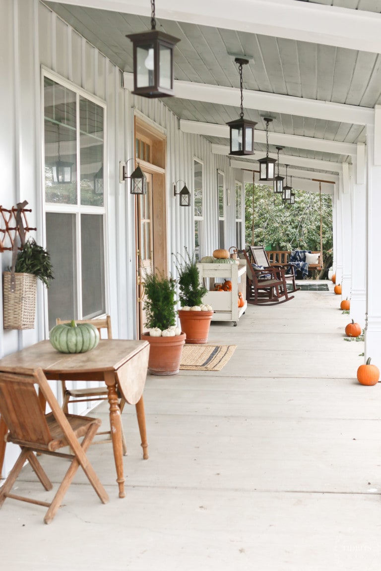 Decorating for Fall Outdoors: Porch Tour