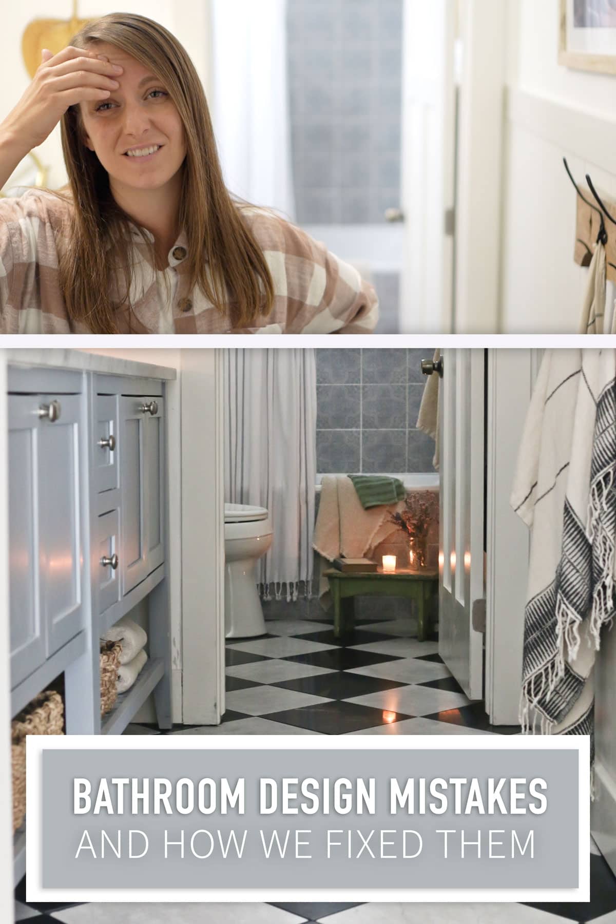 Small Bathroom Remodel Ideas - Learn from My Mistakes! - Tidbits