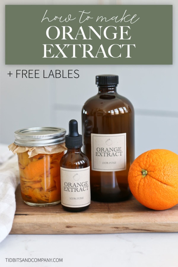 Handcrafted Orange Extract