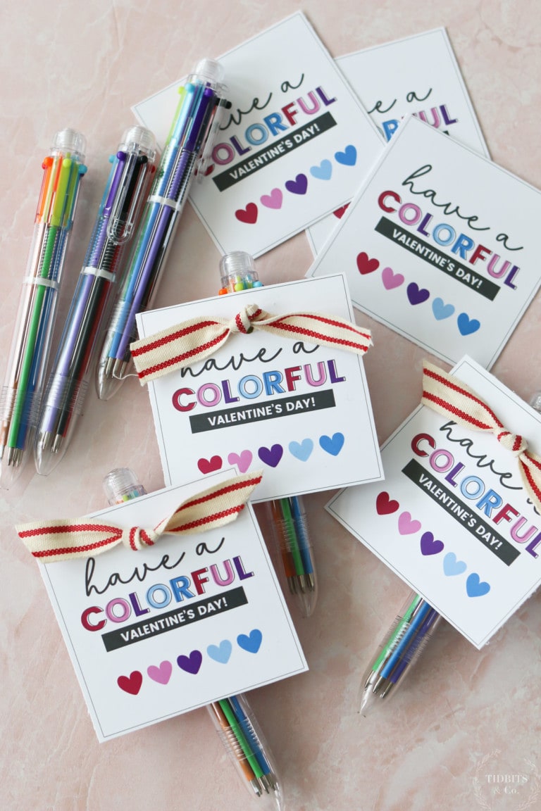Have a Colorful Valentines Day | Free Printable