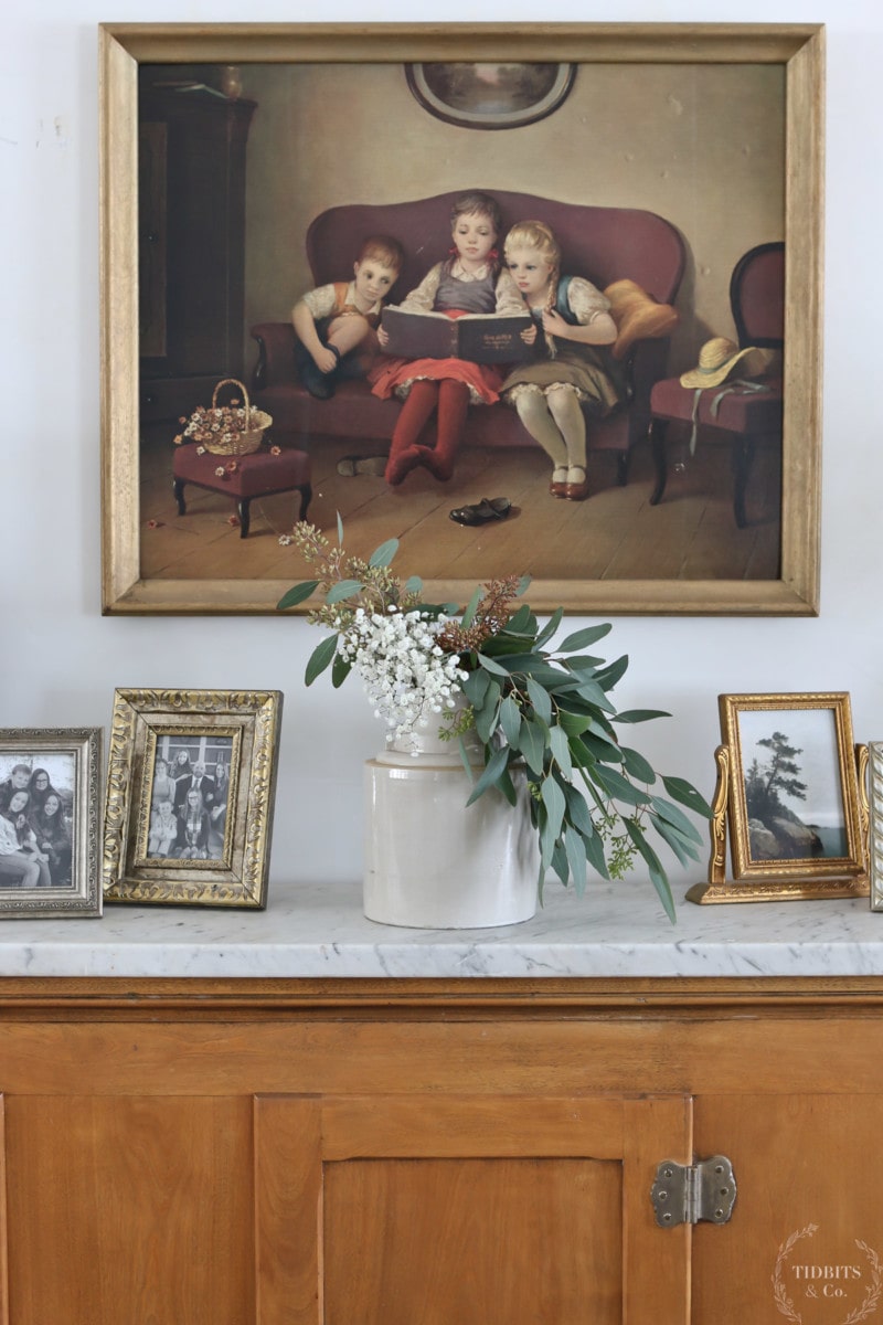 Non Christmas Winter Decor Ideas - Tidbits